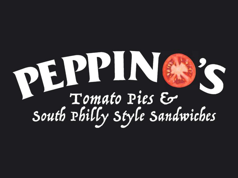 Peppino's Tomato Pie and South Philly Style Sandwiches sponsorship logo