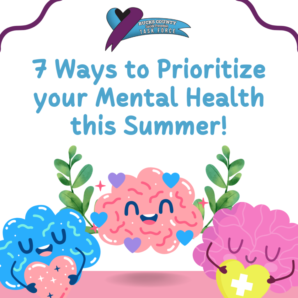 Great tips on how to improve your mental health in the summer months after a long winter