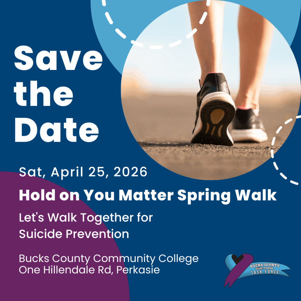 Hold on you matter spring walk 2026 to prevent suicide