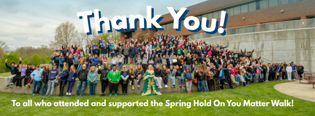 Hold on you matter spring walk thank you 2026